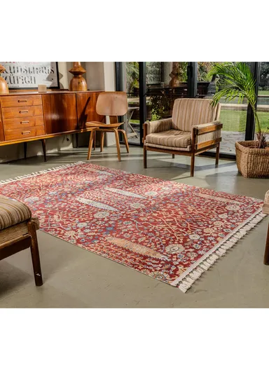 100x200cm Luxurious Area Rug, Soft, Durable, Dust-Proof Carpet Antique AN004