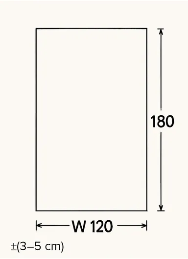 120x180cm Luxurious Area Rug, Soft, Durable, Dust-Proof Carpet Antique AN004