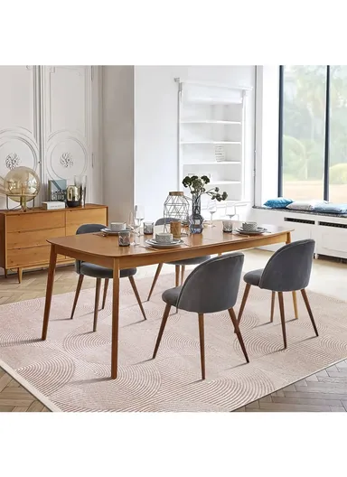 100x300cm Mink Long-Lasting Soft Textured Carpet Cunda CN011