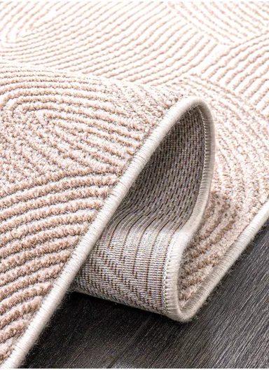80x300cm Mink Long-Lasting Soft Textured Carpet Cunda CN011
