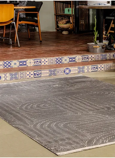 200x290cm Soft Textured Antibacterial Machine-Woven Rug Size BY044