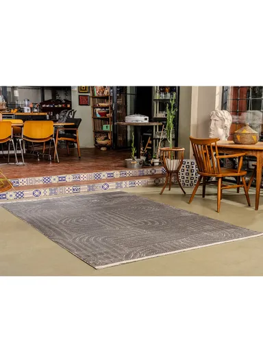 200x290cm Soft Textured Antibacterial Machine-Woven Rug Size BY044