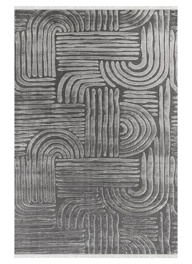 200x290cm Soft Textured Antibacterial Machine-Woven Rug Size BY044