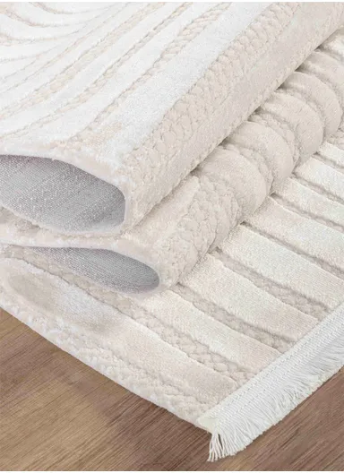 80x150cm Soft Textured Antibacterial Machine-Woven Rug Size BY007