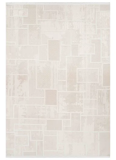 160x230cm Modern Flatweave Rug with Durable Synthetic Fibers Boyut BY004