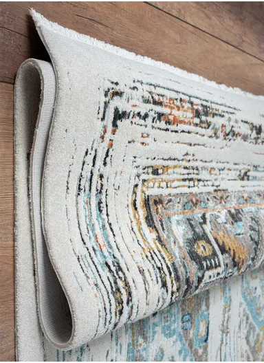 100x200cm Elegant Machine-Woven Rug Durable Polyester, Soft &amp; Luxurious Texture, Power-Loomed Precision Hola HL004