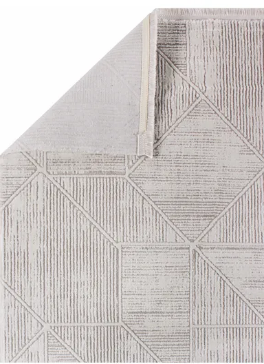 160x230cm Modern Plush Area Rug with Subtle Geometric Design Nar A0190