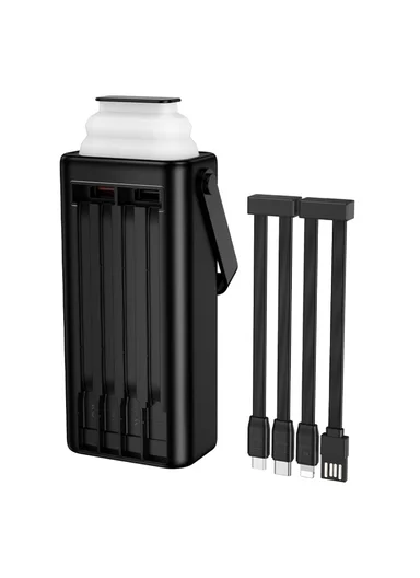 50000mAh 22.5W Fast Charging Portable Power Bank with LED Light &amp; Multiple Outputs PB55W225