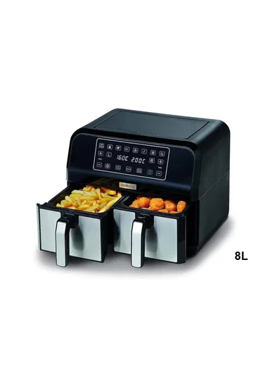Kenwood Digital Twin Air Fryer XXXL 8L with Dualzone Technology &amp; Dual Frying 