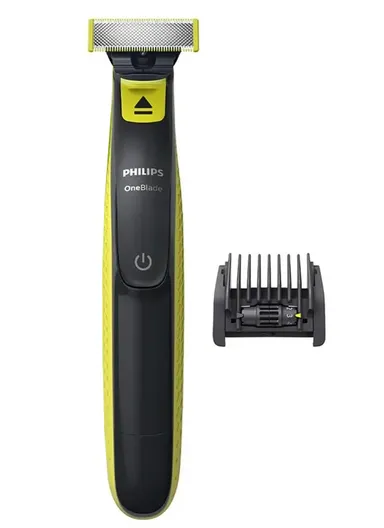Philips OneBlade QP2724/20 | Trim, Edge &amp; Shave Any Length of Hair| 5-in-1 Adjustable Comb, Dual-Sided Blade | 45min Cordless Use, USB Charging