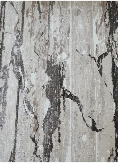 200x280cm Silk Thread Carpet - Beige &amp; Grey