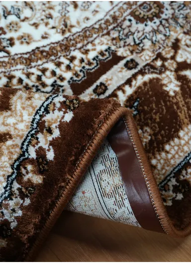 240x340cm Silk Thread Carpet - Brown
