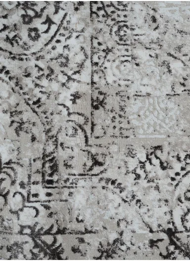 200x280cm Silk Thread Carpet - Beige &amp; Brown