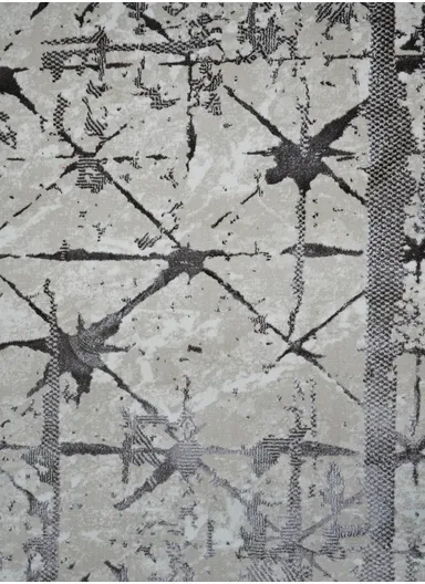 200x280cm Silk Thread Carpet - Beige &amp; Brown