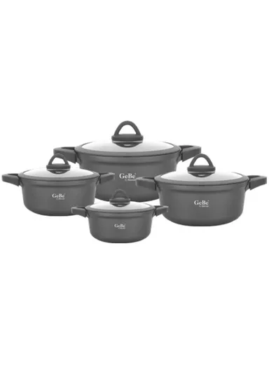 Venus, 4 pots cookware set GB1089 - grey