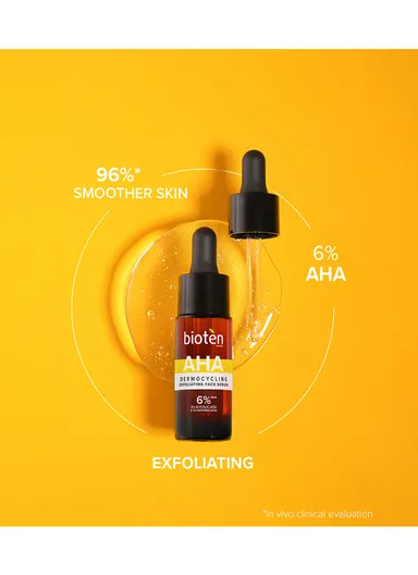 15ml Dermocycling AHA Exfoliating Face Serum 