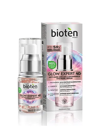 15ml Glow Expert 4D Anti-Dark Circles &amp; Anti-Wrinkle Eye Pearl Serum