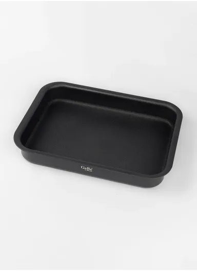 37cm Venus Rectangle Oven Tray GB1020- Black