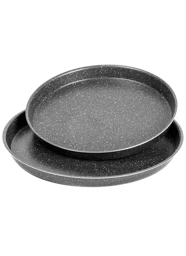 30cm Granite-Coated Pizza Tray ZD165 - Gray