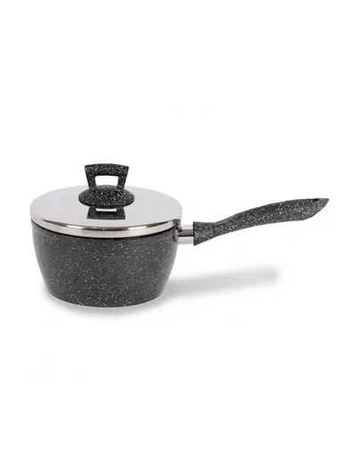 18cm Marble Granite Non-Stick Sauce Pan ZD155 - Gray