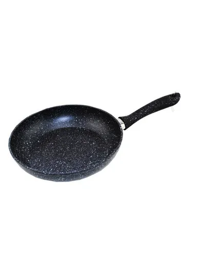 20cm Marble Granite Non-Stick Fry Pan ZD131 - Black
