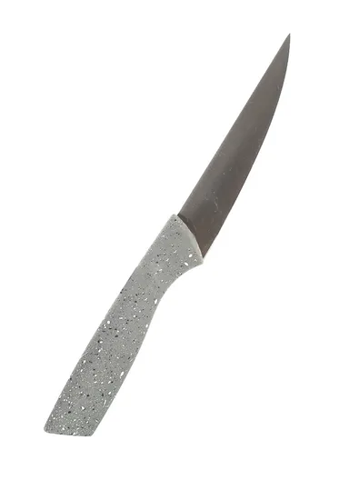 15cm stainless steel &amp; Granite single knife ZD212 - Gray
