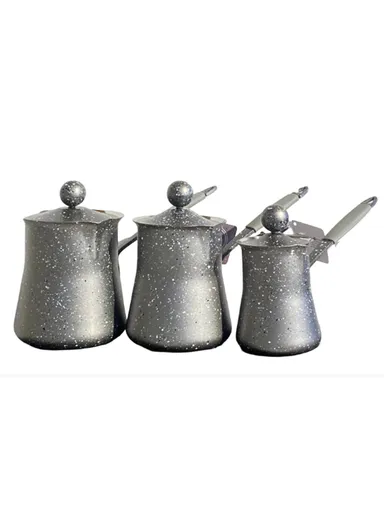 3 Pcs Granite-Coated Coffee Pots ZD103