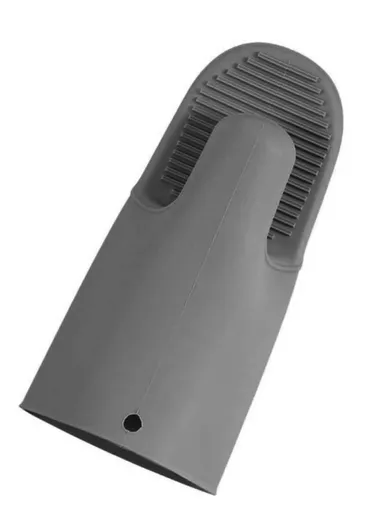 Silicone Heat-Resistant Comfort Kitchen Gloves ZD176 - Grey