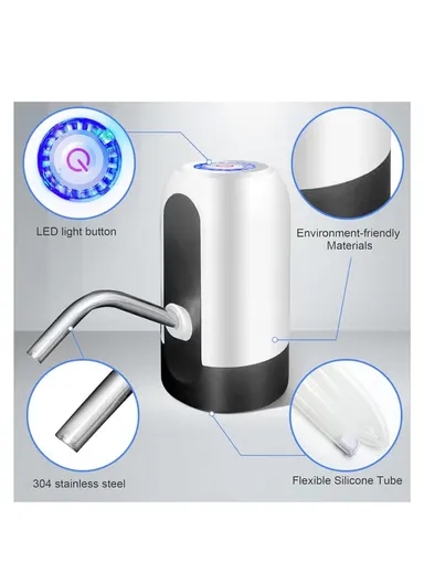  4W Rechargeable Electric Water Dispenser Pump 508026