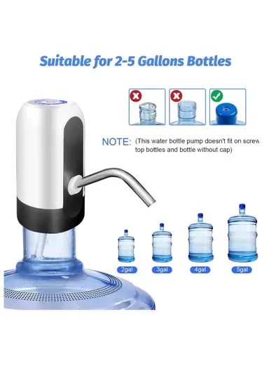  4W Rechargeable Electric Water Dispenser Pump 508026