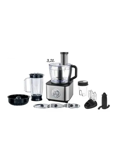 1100W 3.2L 12-in-1 Food Processor ZB-605