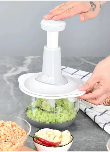 2.5L Hand Press Food Processor ZD230