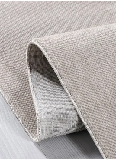 160x230cm Modern Ribbed Textured Area Rug Soft Low-Pile Floor Carpet Nevy NV002