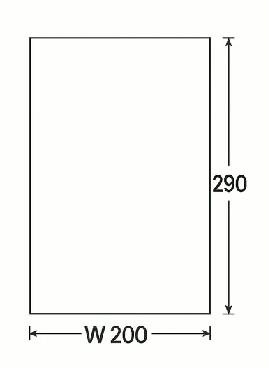 200x290cm Soft Textured Classic Two-Tone Carpet, Machine-Woven Beige &amp; Grey Rug Vavien 1374