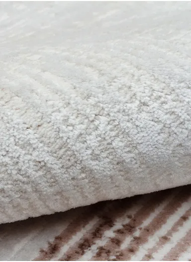 200x290cm Durable Area Rug Soft Polypropylene &amp; Polyester Blend with Non-Slip Cotton Backing Cunda CN001