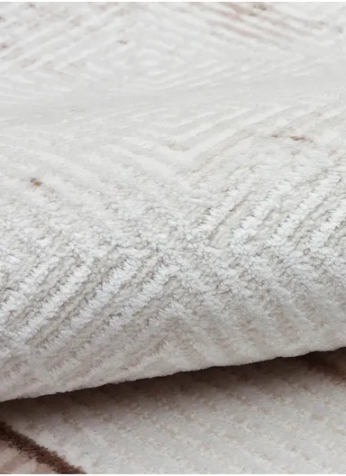 150x230cm Beige Machine-Woven Soft Textured Sitting Room Carpet Cunda CN003