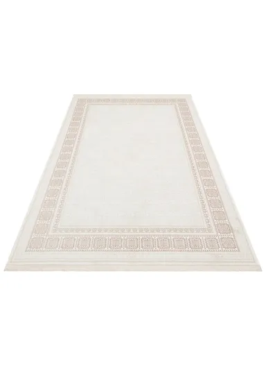 150x230cm Beige Elegant Long-Lasting Living Room Rug Cunda CN005