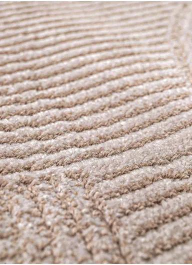 250x350cm Mink Long-Lasting Soft Textured Carpet Cunda CN011