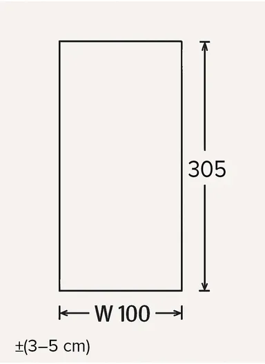 100x305cm Machine-Made Silk-Blend Accents Carpet lavinia LA009