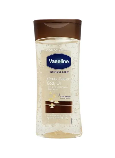 200ml Cocoa Body Gel Oil 100% Pure Cocoa for Glowing, Healthy Skin 