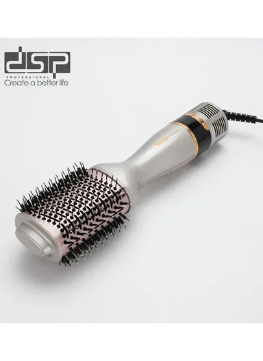 1000W Hot Air Brush with 360°C Rotatable Cord, Adjustable Speed &amp; Temperature Air Brush 50233 - White