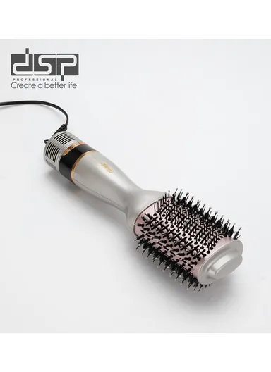 1000W Hot Air Brush with 360°C Rotatable Cord, Adjustable Speed &amp; Temperature Air Brush 50233 - White