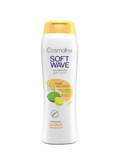 400ml Soft Wave Pure Balance Shampoo for greasy hair