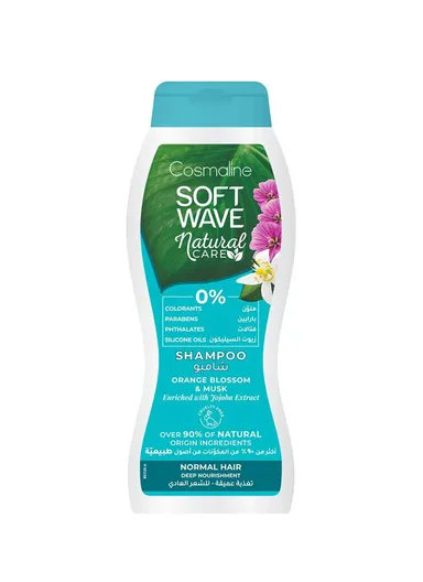 400ml Soft Wave Natural Care Shampoo for normal hair