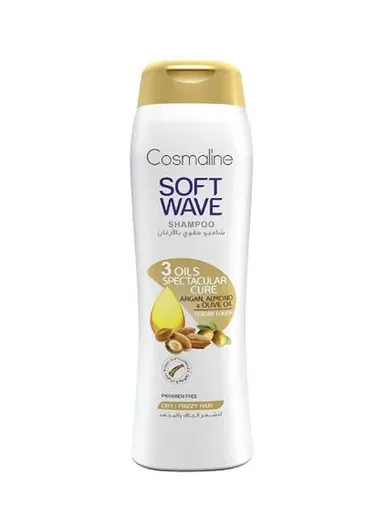 400ml Soft Wave 3 Oils Spectacular Cure Shampoo Dry/Frizzy Hair