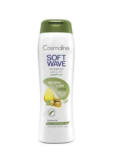 400ml Soft Wave Natural Cure Shampoo with Olive Oil