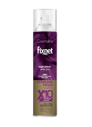 500ml Enriched With Pro-V B5, Fixnet Pro Steady Updo Hair Spray