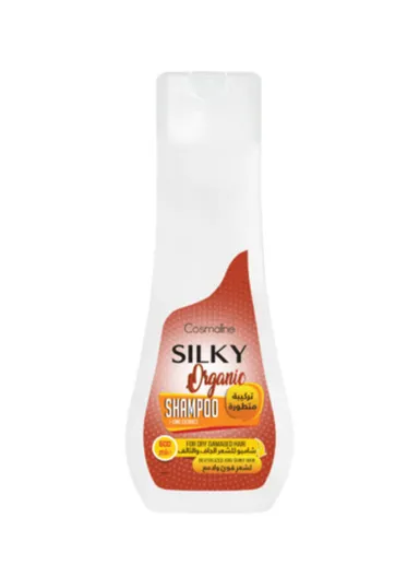 500ml Silky Organic Shampoo for dry and damaged hair
