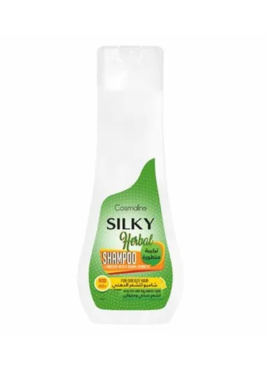 850ml Silky Herbal Shampoo, which is specifically formulated for greasy hair