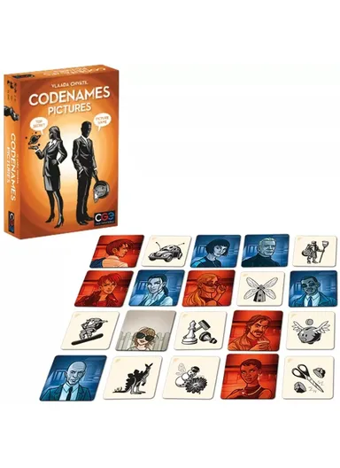 Codenames Pictures, Board Game, for 10+ Ages